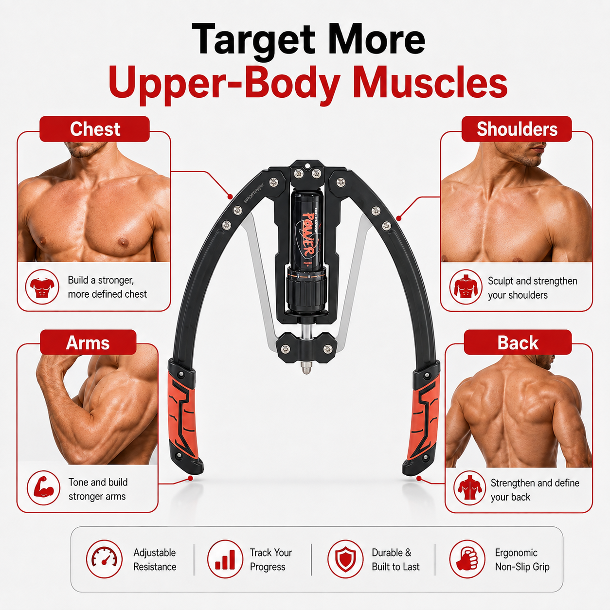 Hydraulic Arm Trainer (22-440 lbs)