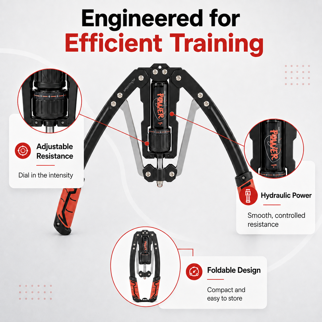 Hydraulic Arm Trainer (22-440 lbs)